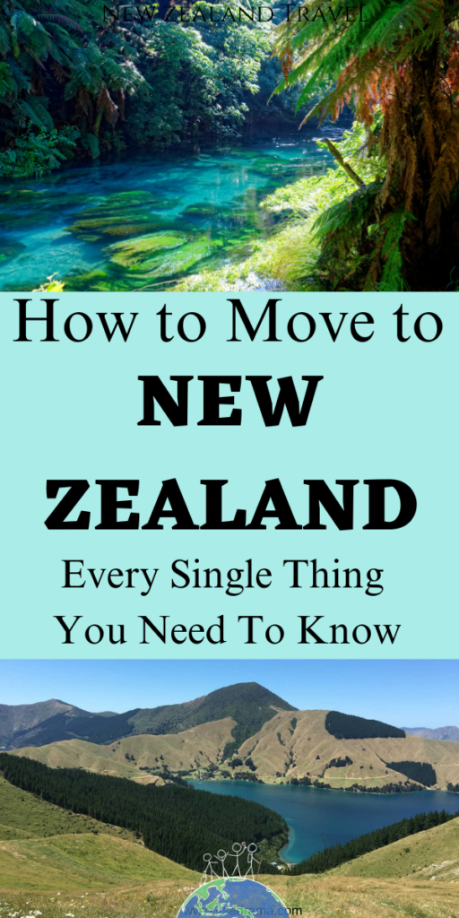 How to move to New Zealand. An image of beautiful New Zealand