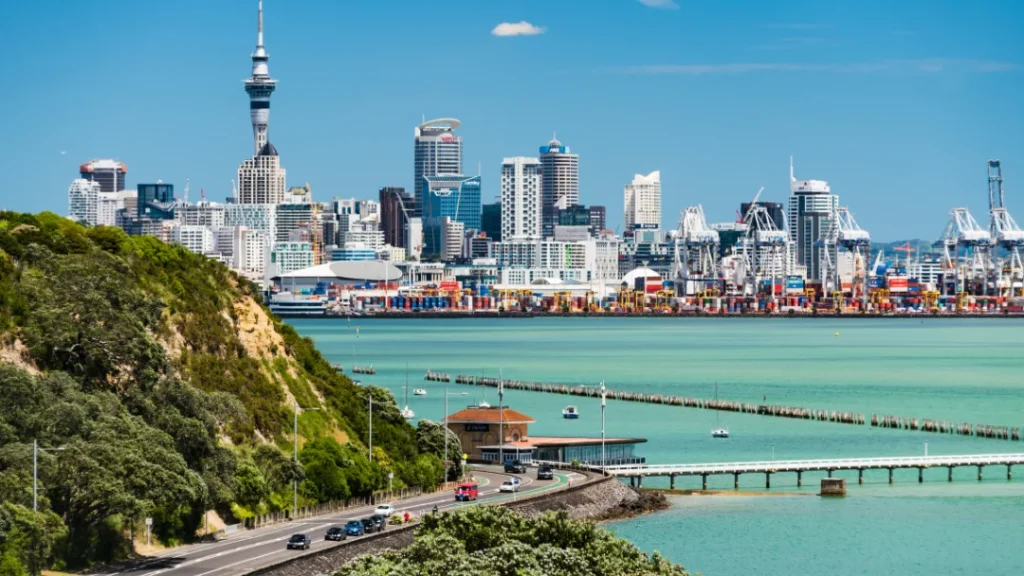 Auckland city, New Zealand. A podcast uncovering 7 Myths About the City of Sails