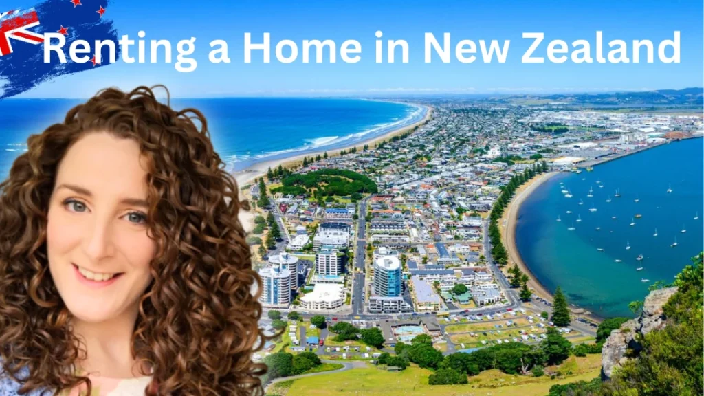 A woman in New Zealand telling about renting in NZ